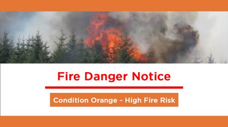 Notice of High Fire Risk (Condition Orange) image